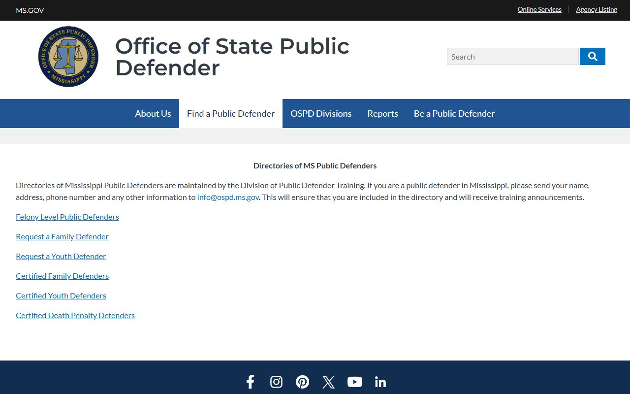 Pontotoc County criminal court records public defender locator