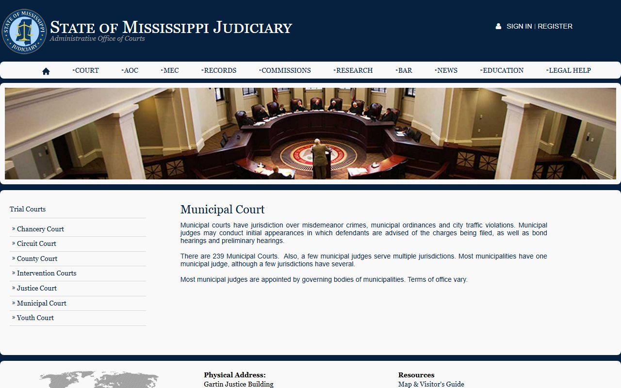 Pontotoc County Municipal Court records and city case jurisdiction